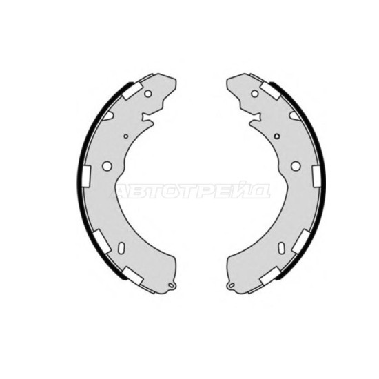 Колодки тормозные задн  MITSUBISHI L200 06- BREMBO