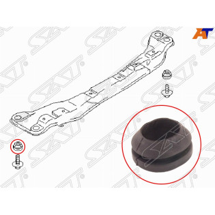 Втулка переднего подрамника NISSAN ALMERA 00-05/X-TRAIL 01-07/PRIMERA 01-07 SAT