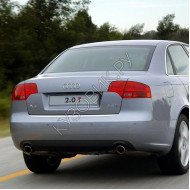 Бампер задний в цвет кузова Audi A4 B7 (2005-2007) под парктроники