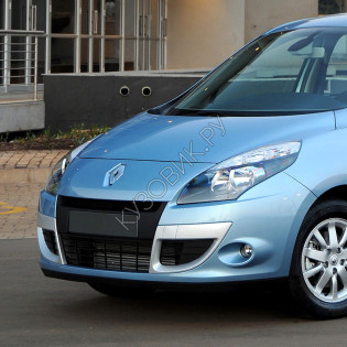 Бампер передний в цвет кузова Renault Scenic 3 (2009-2012) Бампер передний в цвет кузова Renault Scenic 3 (2009-2012)