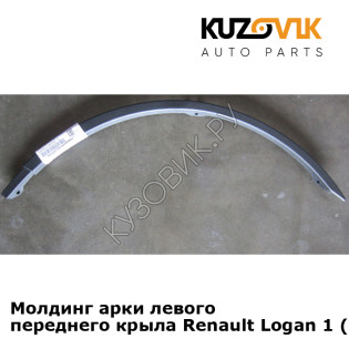 Молдинг арки левого переднего крыла Renault Logan 1 (2005-2013) KUZOVIK