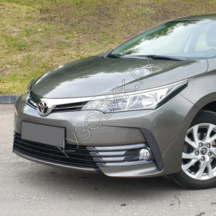 Бампер передний в цвет кузова Toyota Corolla E170 (2016-2021) рестайлинг